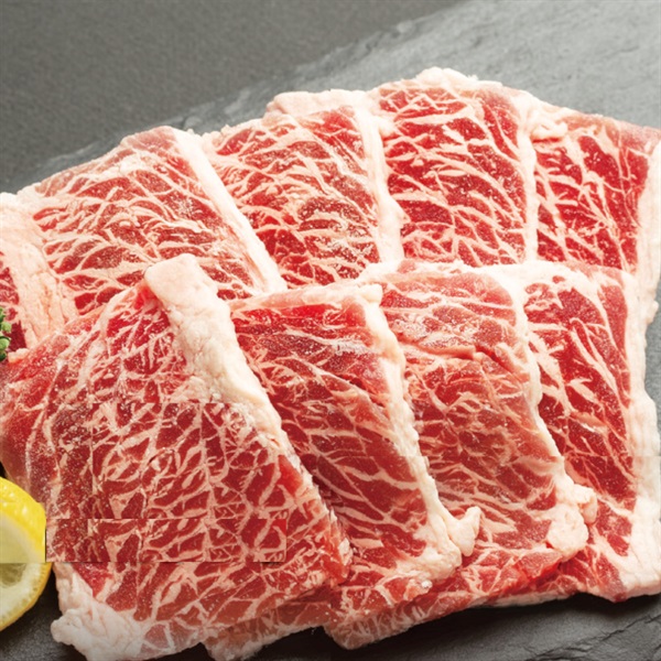 【送料無料】牛カルビ焼肉（加工肉）2kg  お得な2セット ■（No.0072）